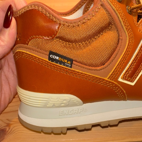 New Balance Men's 574 Cordura Sneakers Leather - Picture 5 of 6